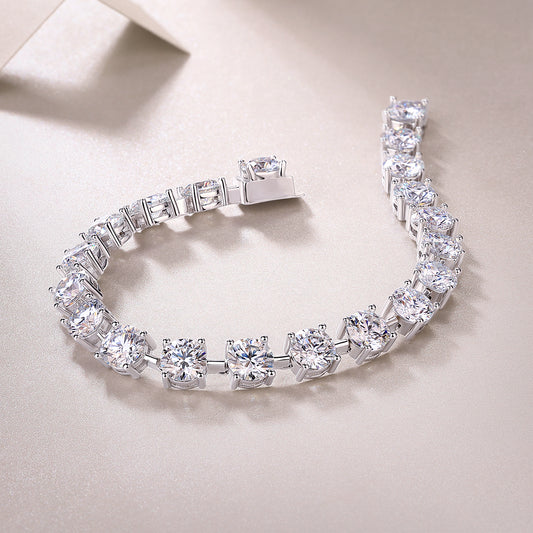 Aurelia Moissanite Tennis Bracelet